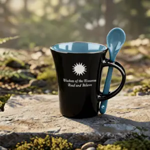 Bruce J’s Signature Latte Spoon Mug