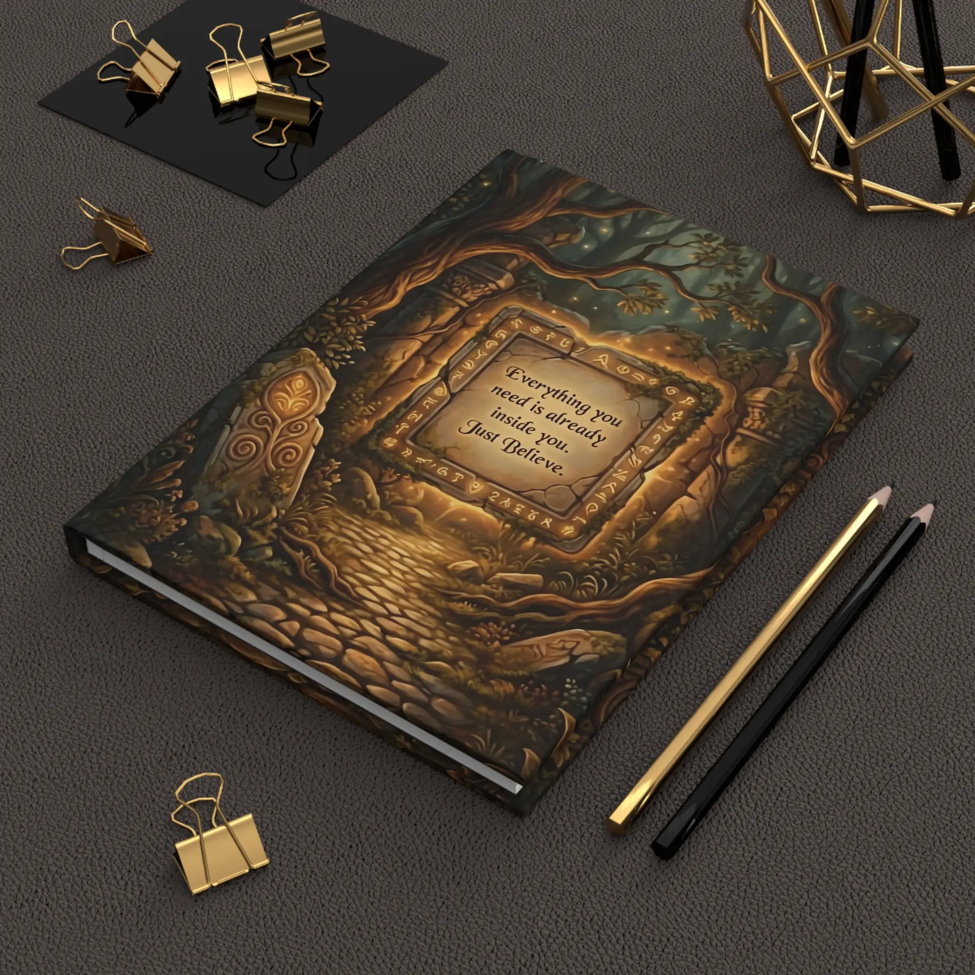 Everything You Need | Spiritual Hardcover Journal | Lined Pages - Image 6