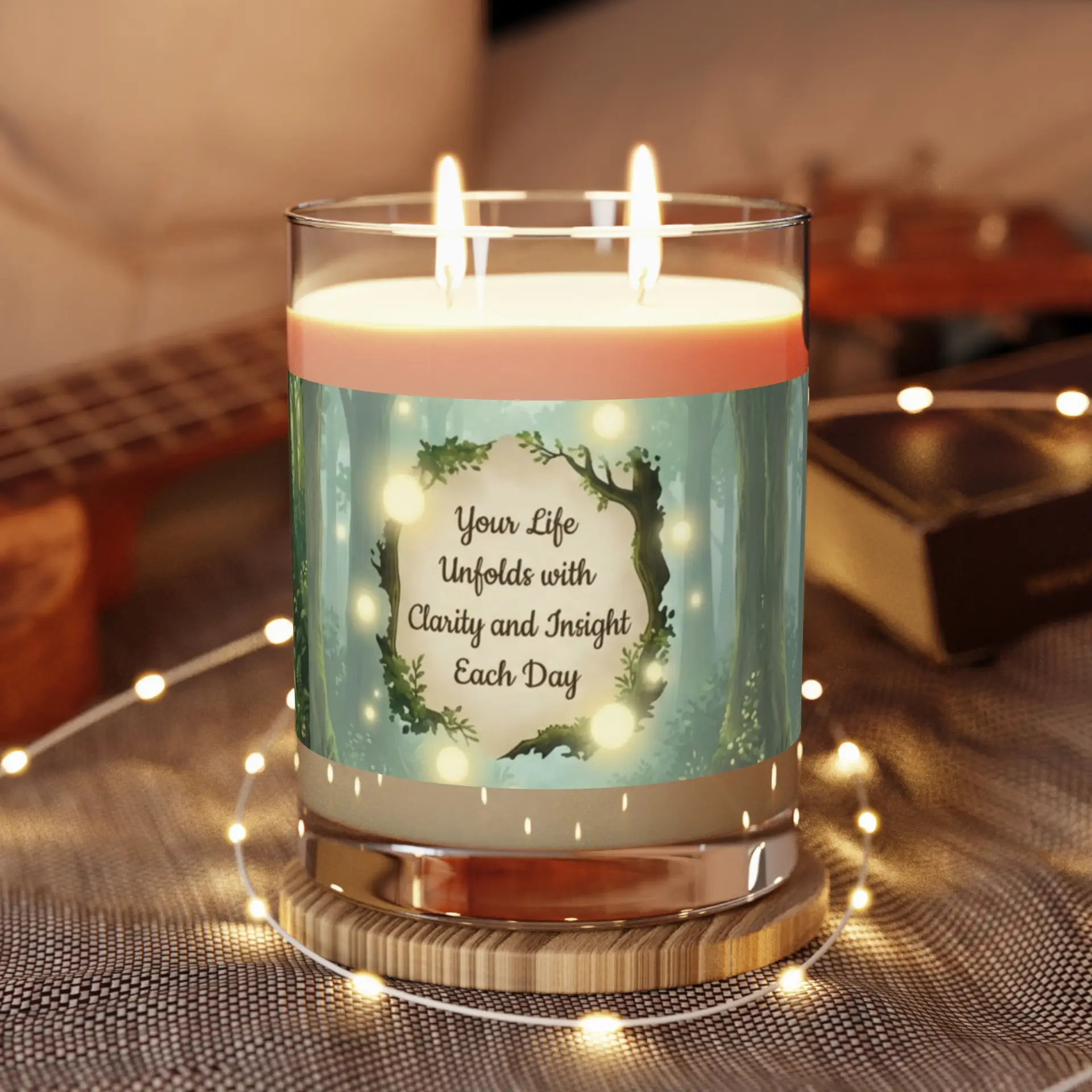 Spiritual Scented Candle | Multiple Scents, 11 oz | Life Gives Clarity and Insight - Image 9