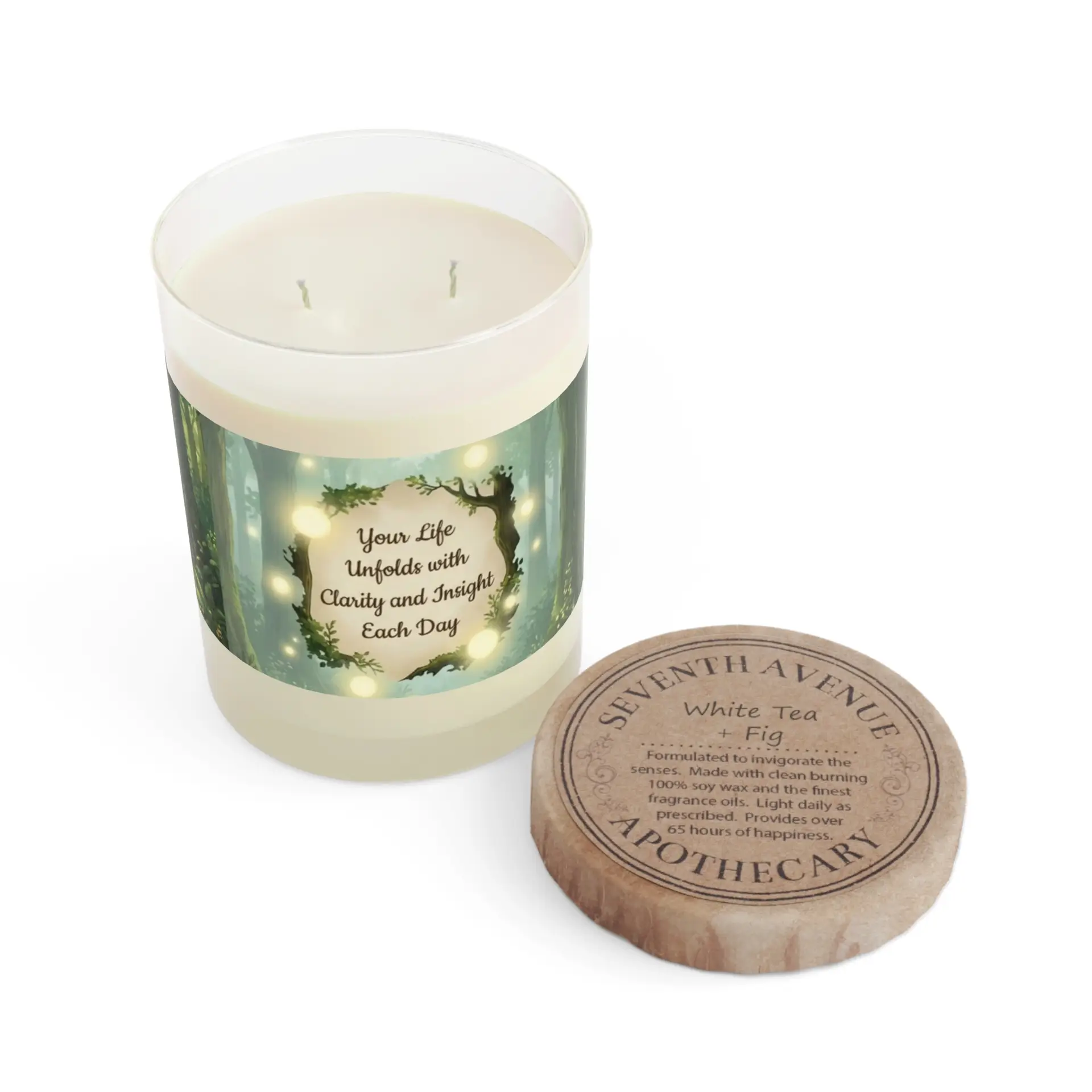 Spiritual Scented Candle | Multiple Scents, 11 oz | Life Gives Clarity and Insight - Image 8