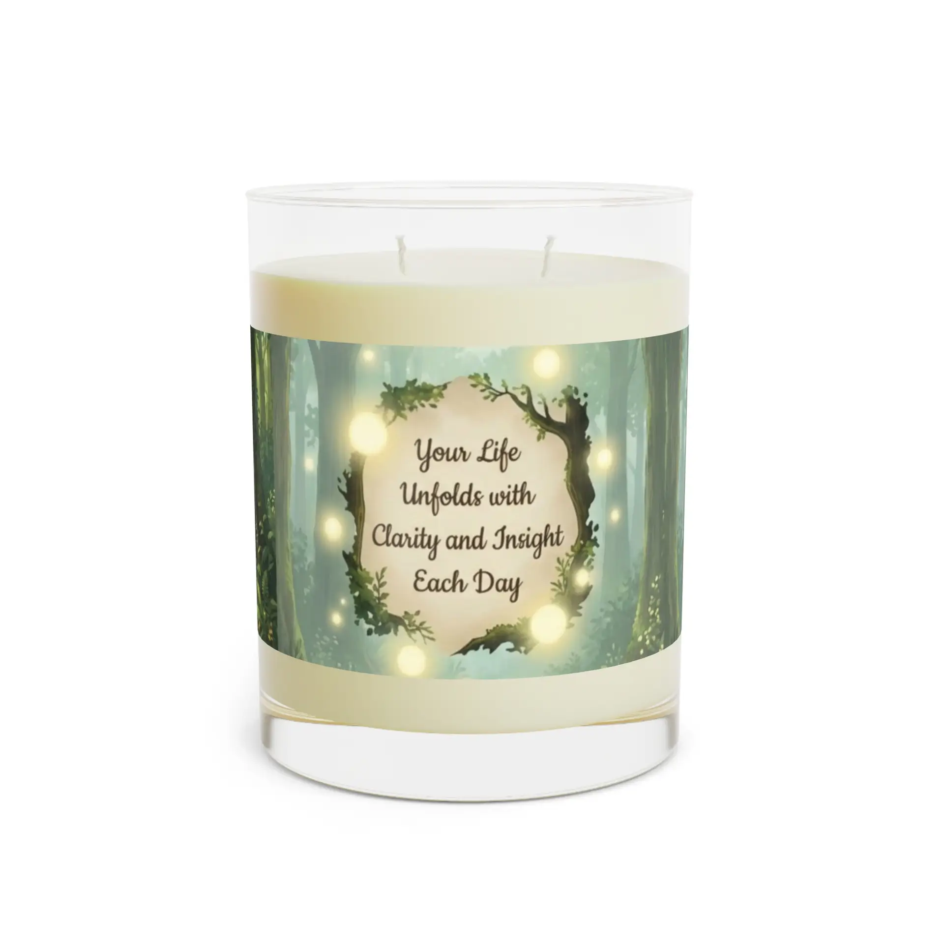 Spiritual Scented Candle | Multiple Scents, 11 oz | Life Gives Clarity and Insight - Image 2