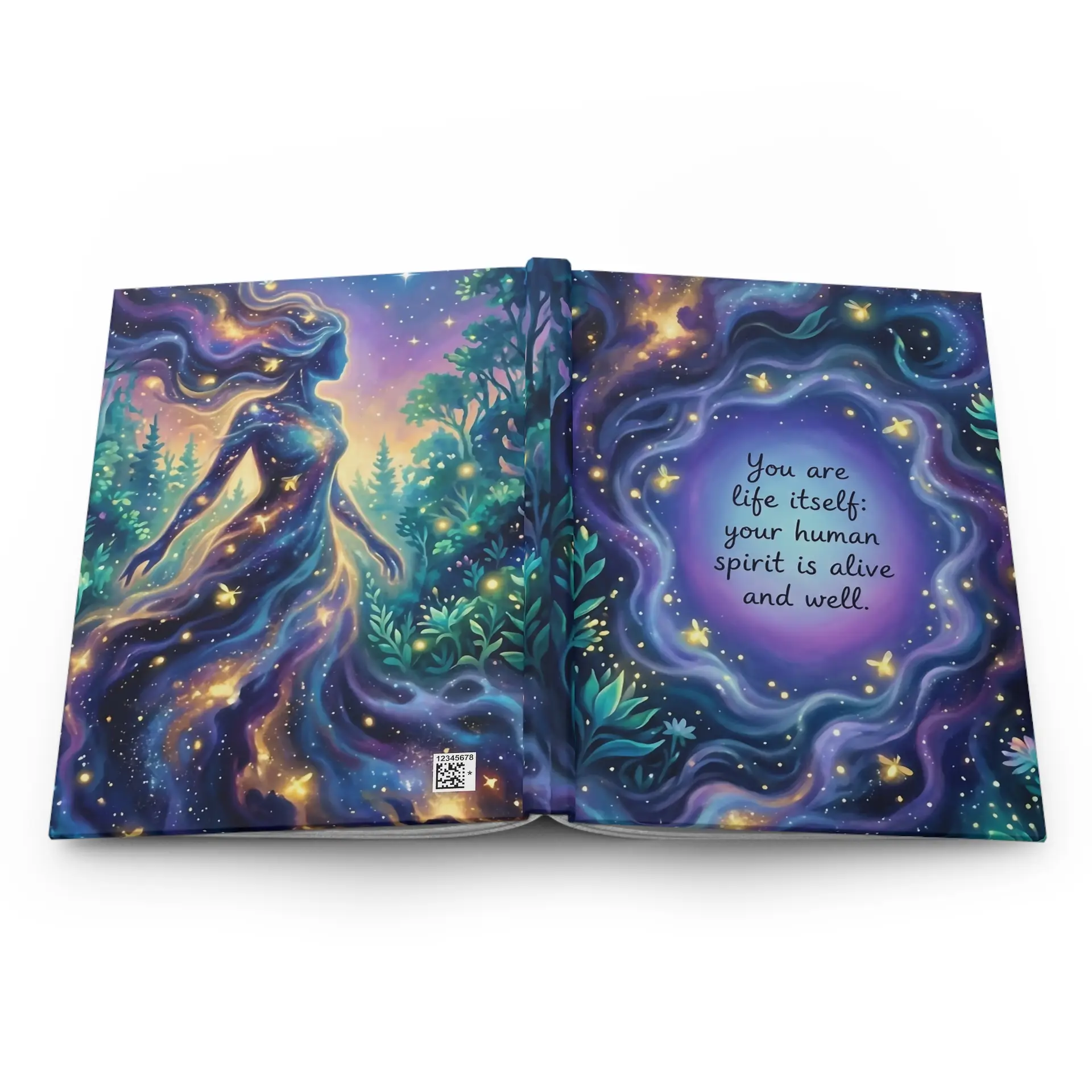 You are Life Itself | Spiritual Hardcover Journal | Lined Pages - Image 3