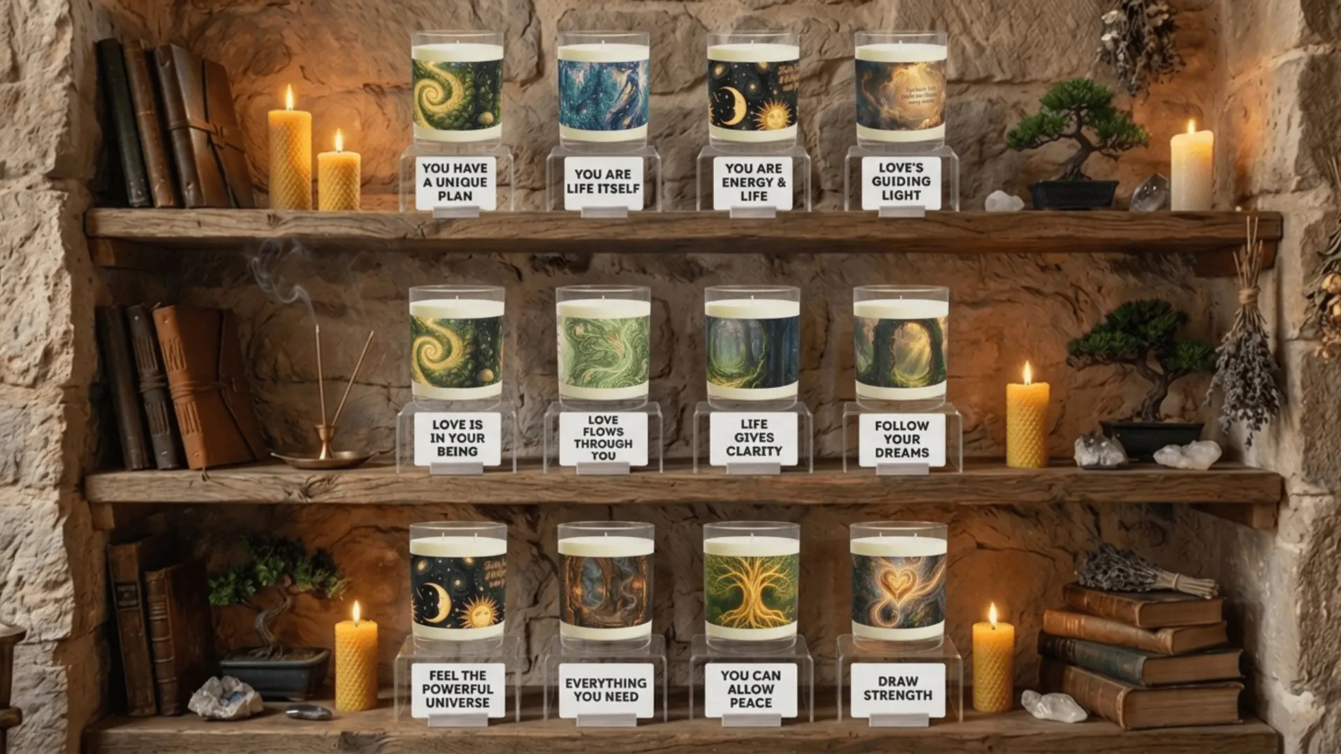 You are Life Itself | Spiritual Scented Candle | Multiple Scents 11 oz - Image 13