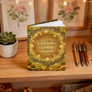 Love Is in Your Being Hardcover Journal, Matte Finish, Lined Pages