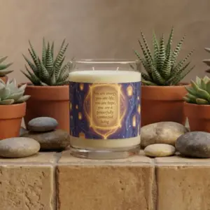 You are Energy and Life | Spiritual Scented Candle | Multiple Scents 11 oz