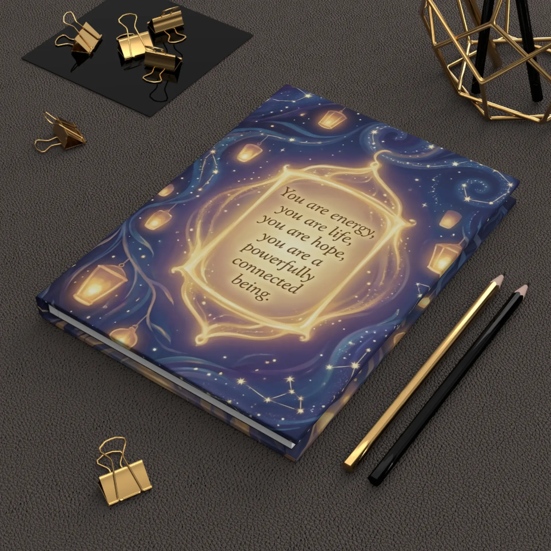 You are Energy and Life | Spiritual Hardcover Journal | Lined Pages - Image 7