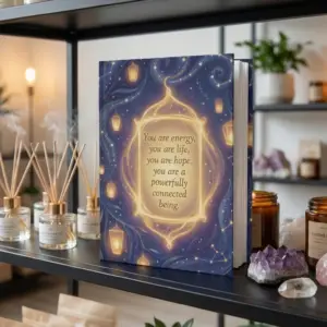 You Are Energy and Life Hardcover Journal, Matte Finish, Lined Pages