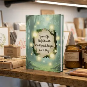 Spiritual Hardcover Journal | Lined Pages | Life Gives Clarity and Insight