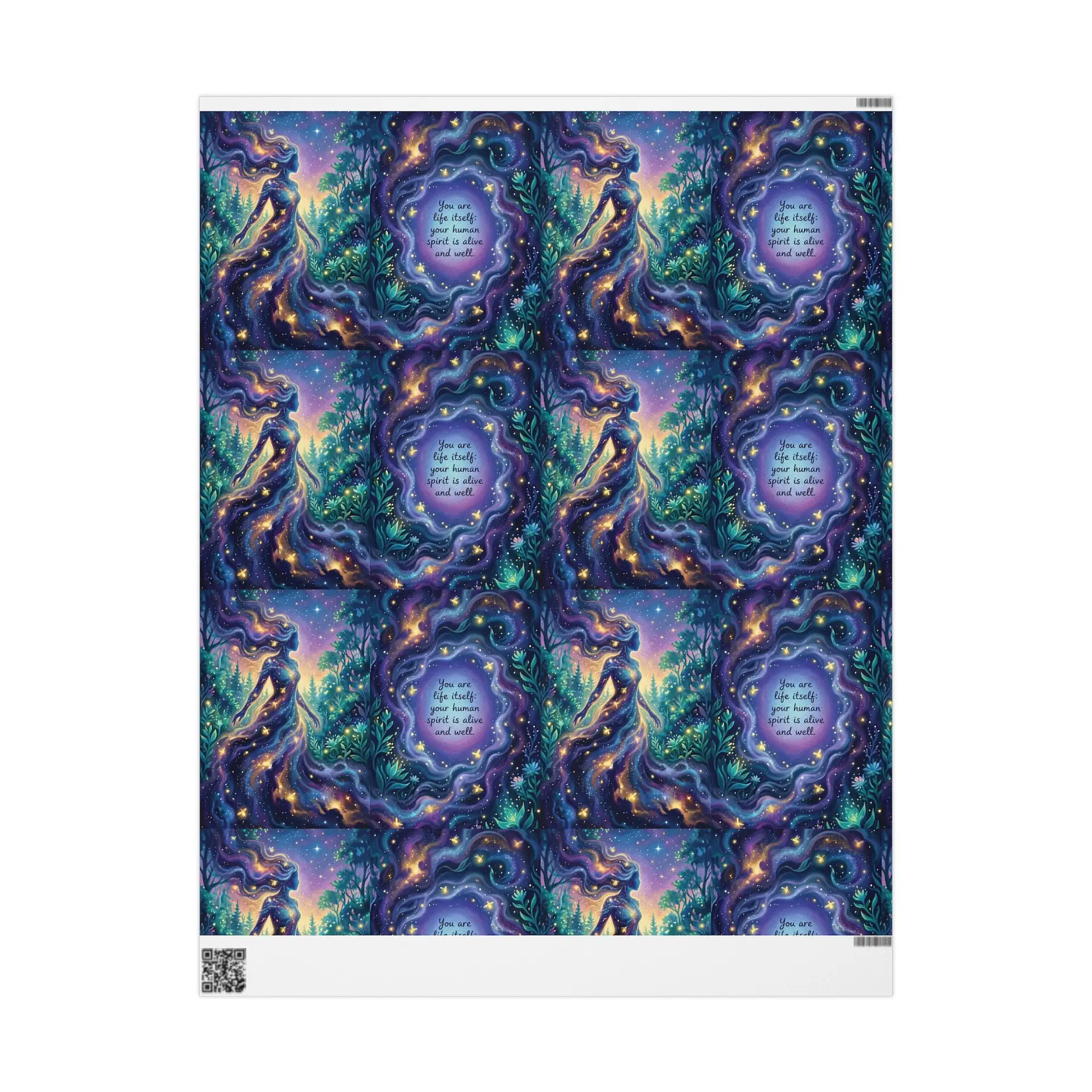 You are Life Itself | Spiritual Wrapping Paper | Multiple Sizes - Image 2