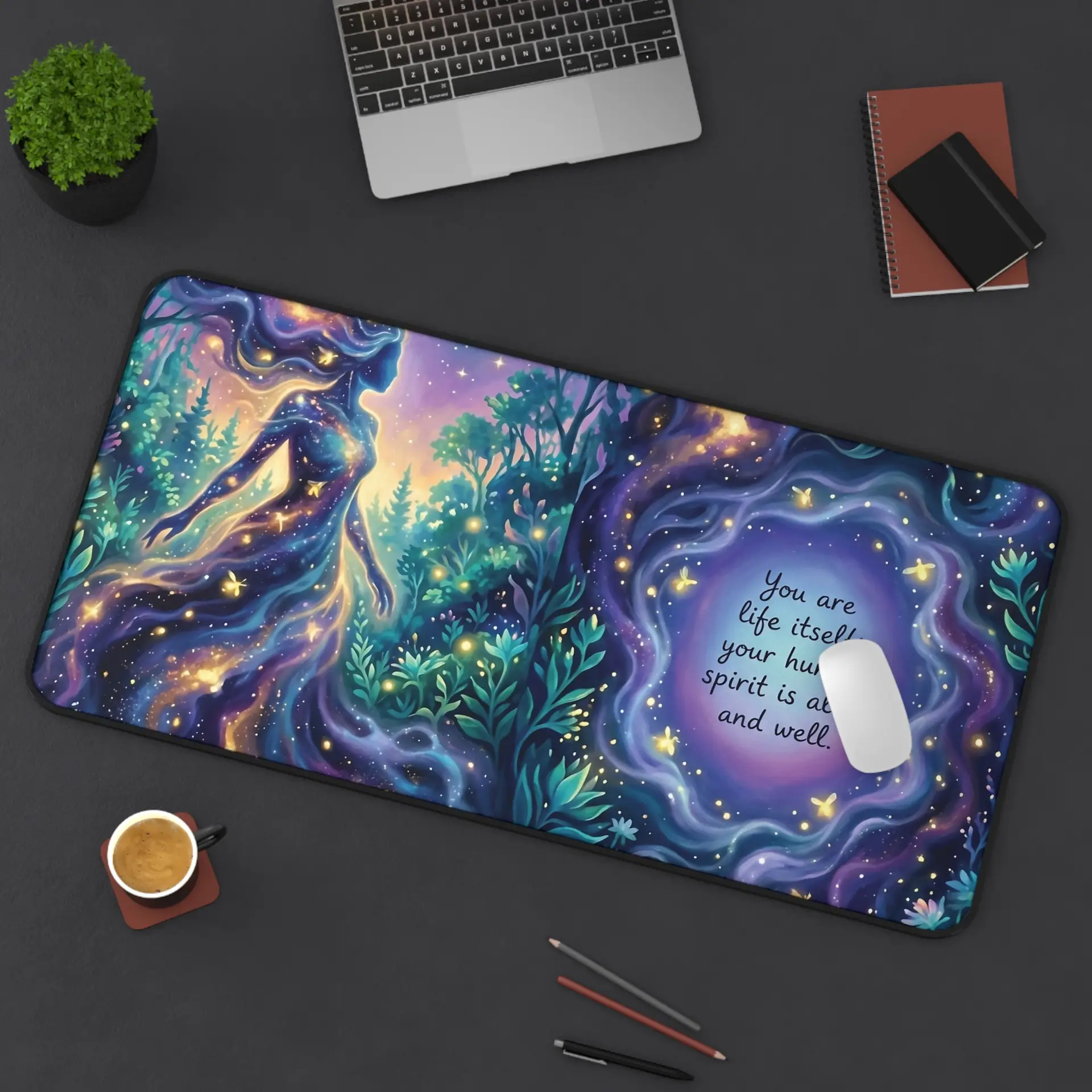 You are Life Itself | Spiritual Desk Mat | Multiple Sizes - Image 3