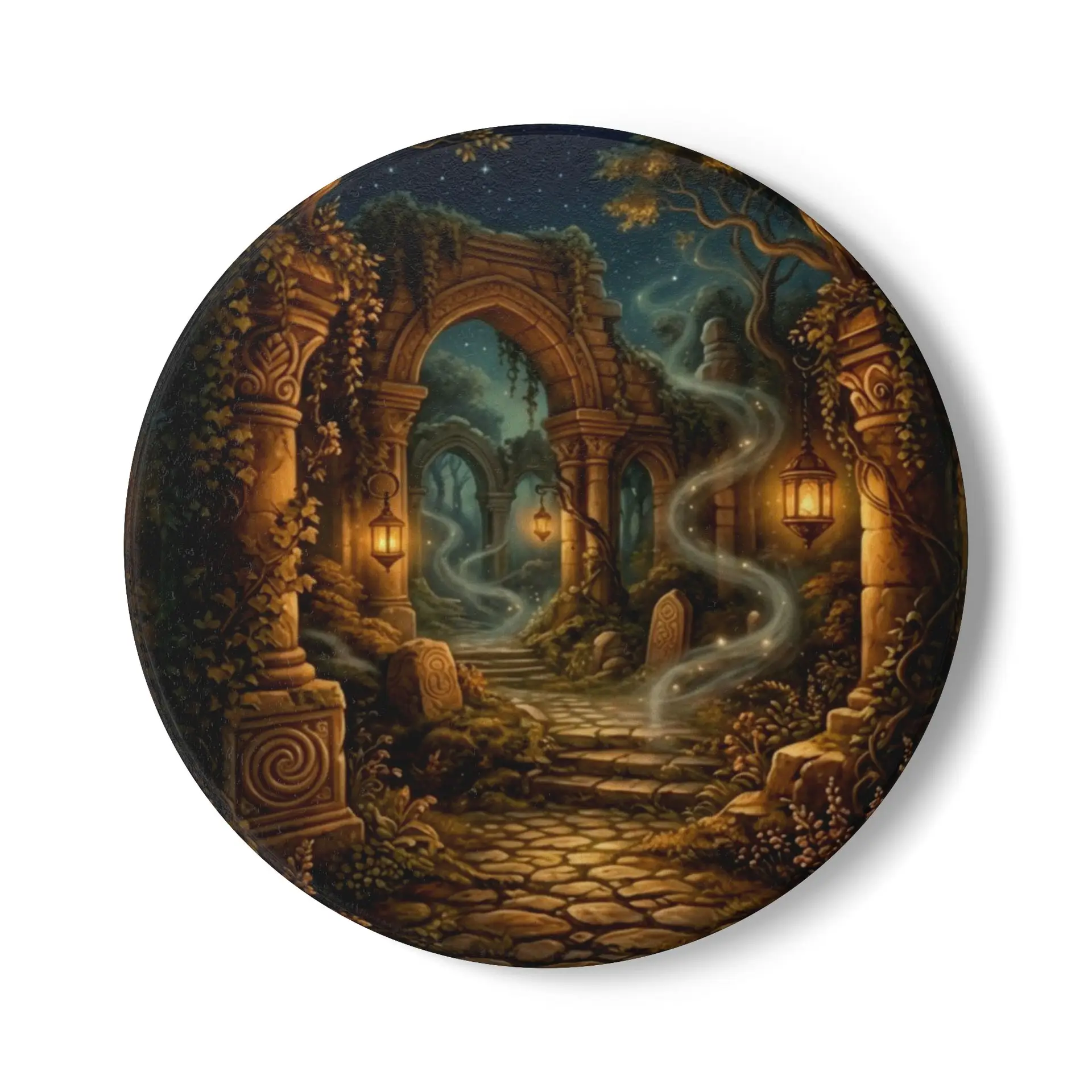 Everything You Need | Spiritual Ceramic Coasters | Multiple Designs - Image 8