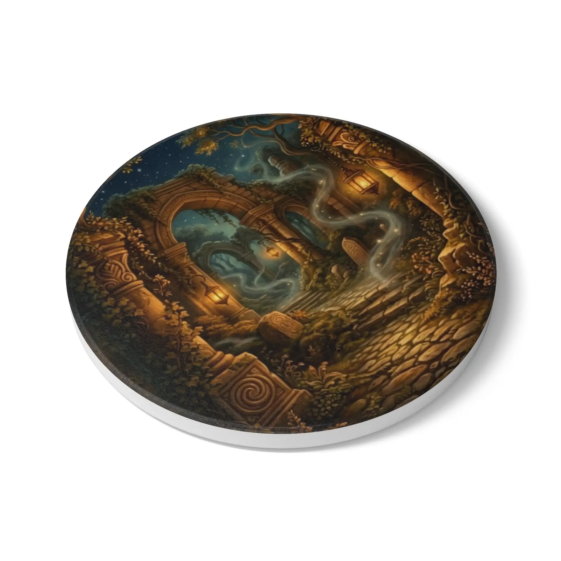 Everything You Need | Spiritual Ceramic Coasters | Multiple Designs - Image 3