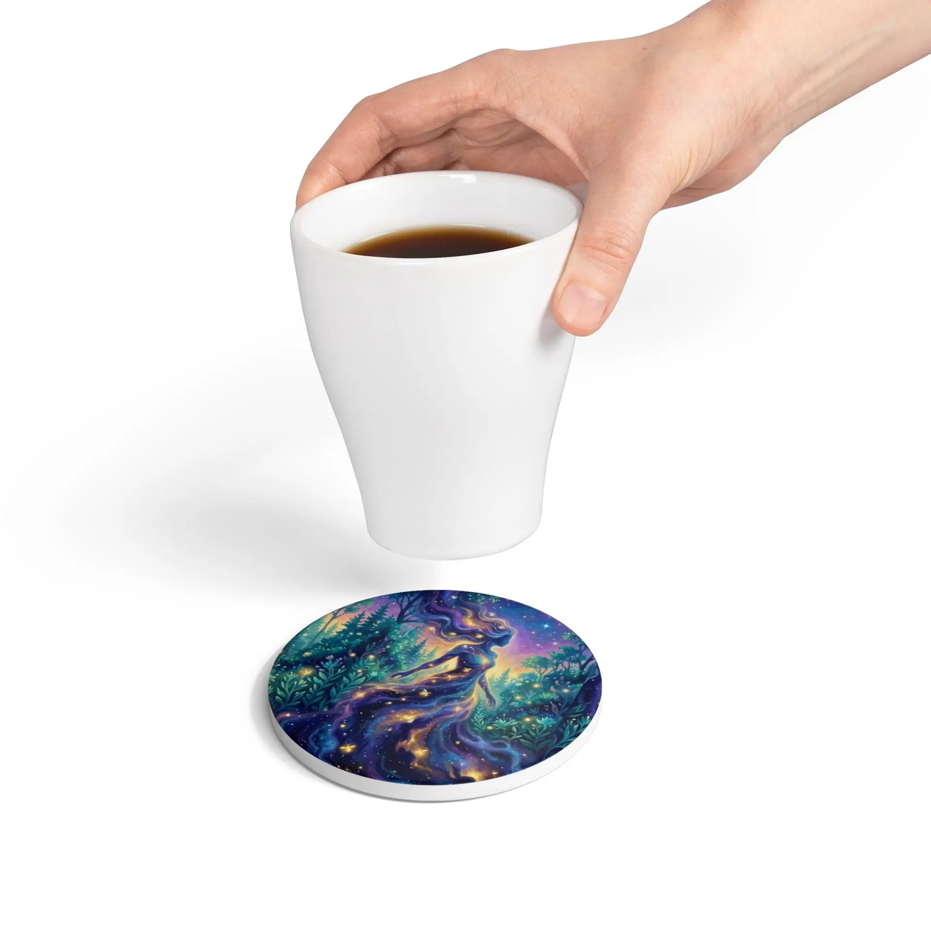 You are Life Itself | Spiritual Ceramic Coasters | Multiple Designs - Image 4