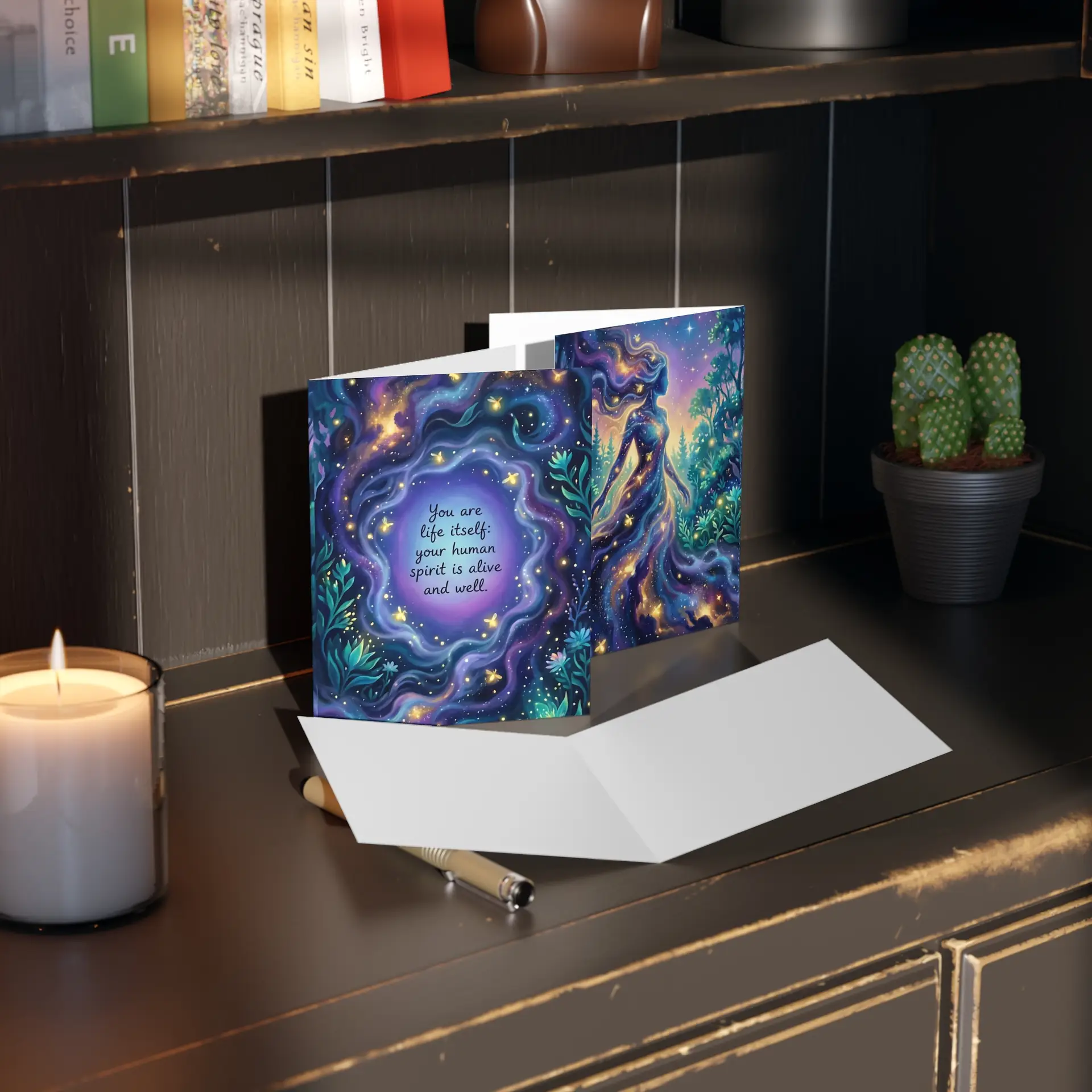 You are Life Itself | Spiritual Greeting Cards | Multiple Quantities - Image 3