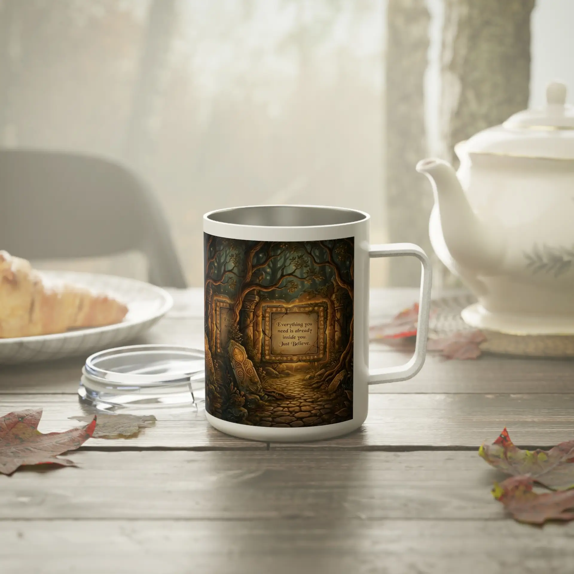 Everything You Need | Spiritual Insulated Coffee Mug | Stainless-Steel 10 oz - Image 7