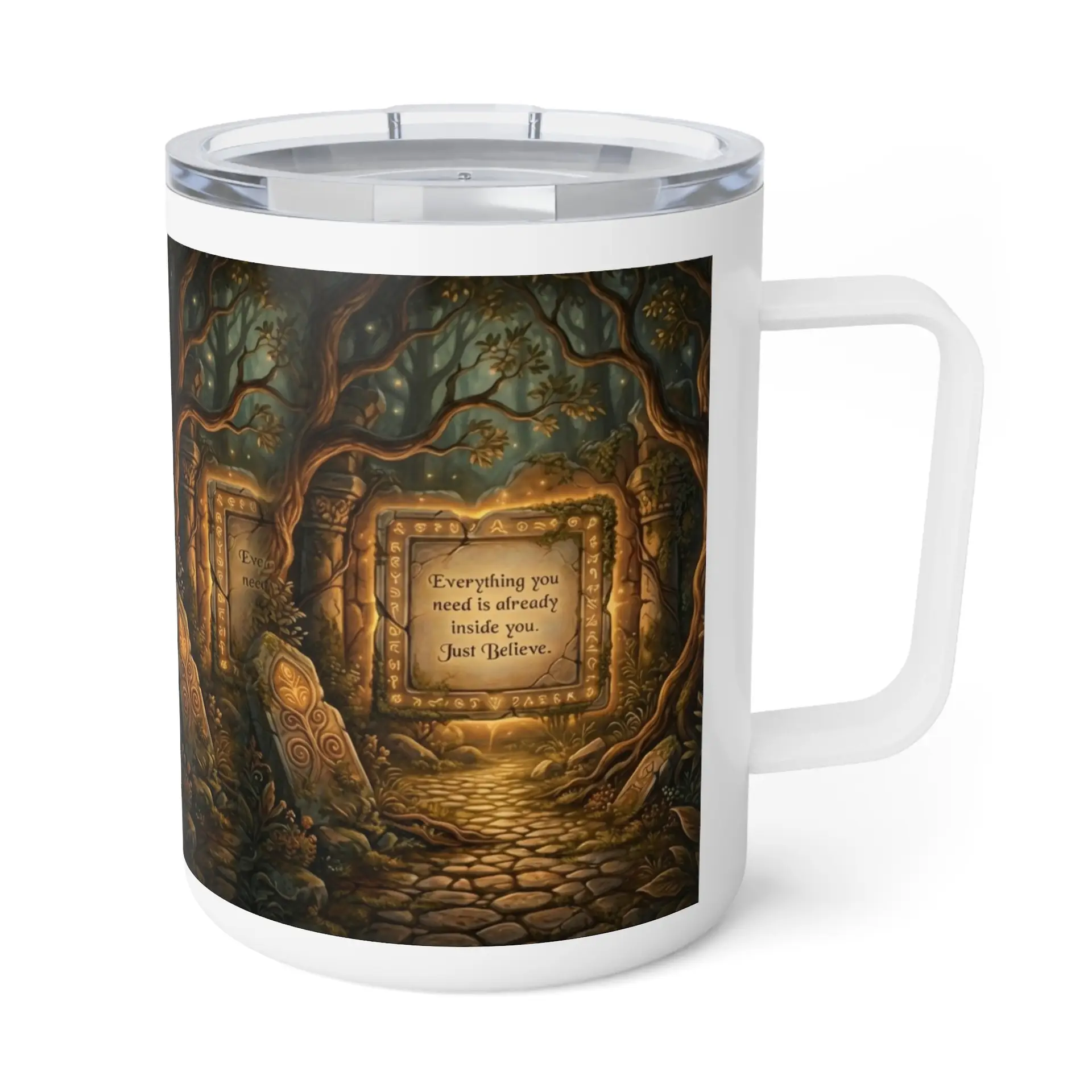 Everything You Need | Spiritual Insulated Coffee Mug | Stainless-Steel 10 oz - Image 10