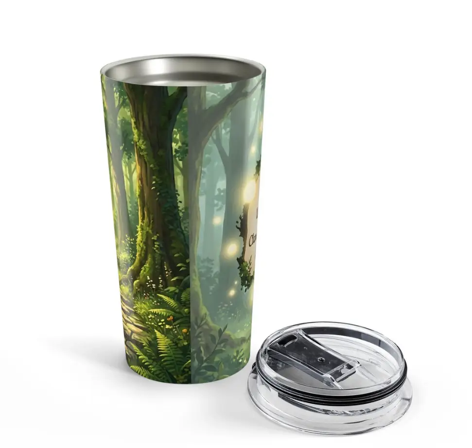 Spiritual Stainless Steel Tumbler | 20 oz | Life Gives Clarity and Insight - Image 7