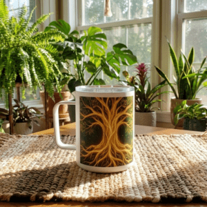 Love Is in Your Being Insulated Coffee Mug, Stainless Steel, 10 oz
