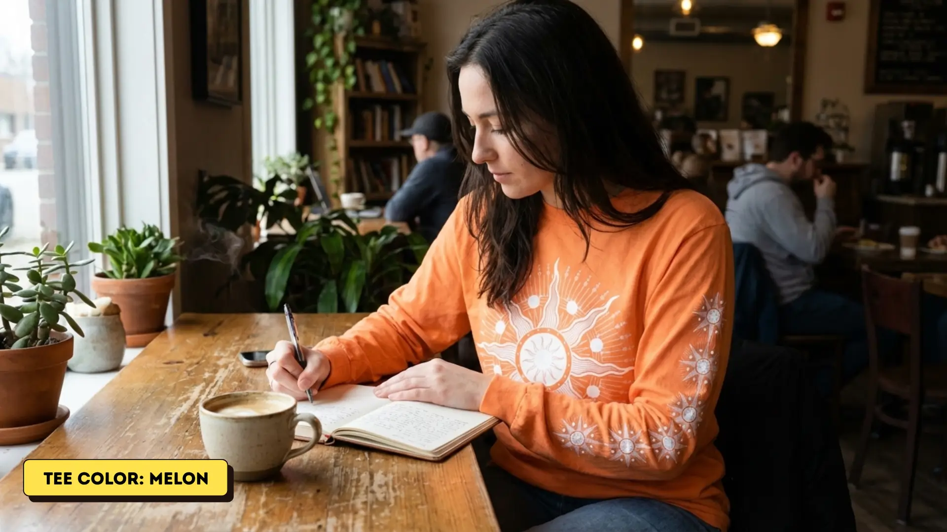 Sacred Geometry Unisex Long Sleeve Tee | Multiple Colors, Sizes | I'm on a Journey to Wisdom - Image 13