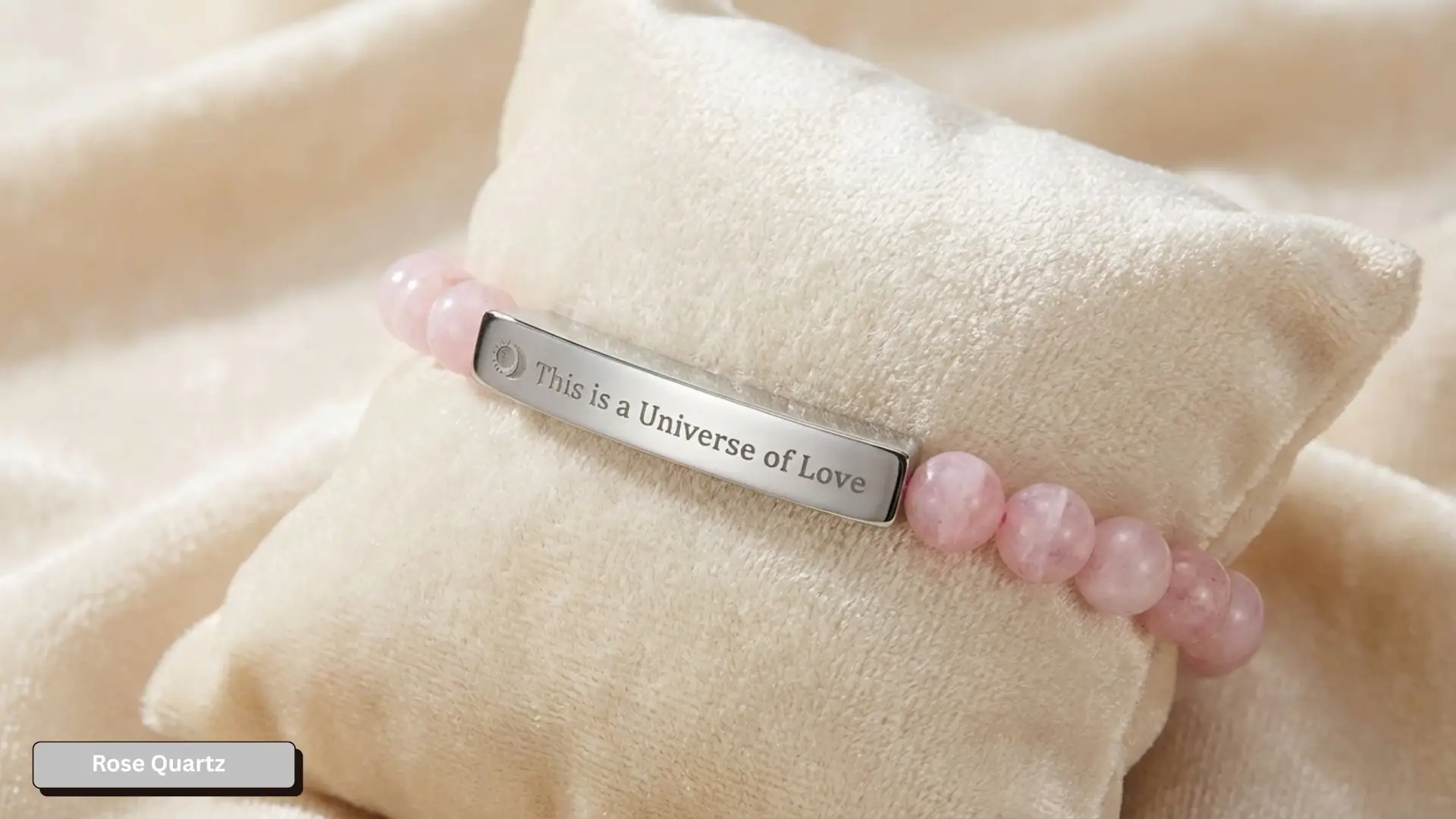 Beaded Bracelet | Spiritual Natural Stone Stretch Bracelet | Universe of Love - Image 9