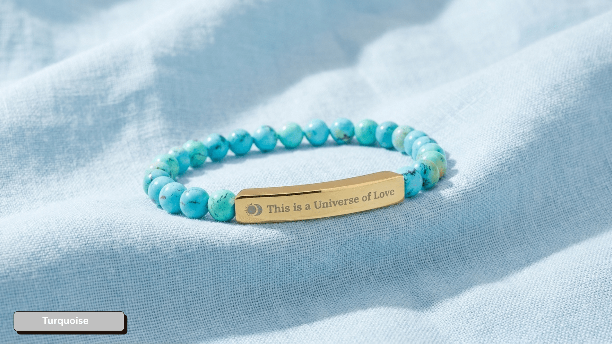 Beaded Bracelet | Spiritual Natural Stone Stretch Bracelet | Universe of Love - Image 12