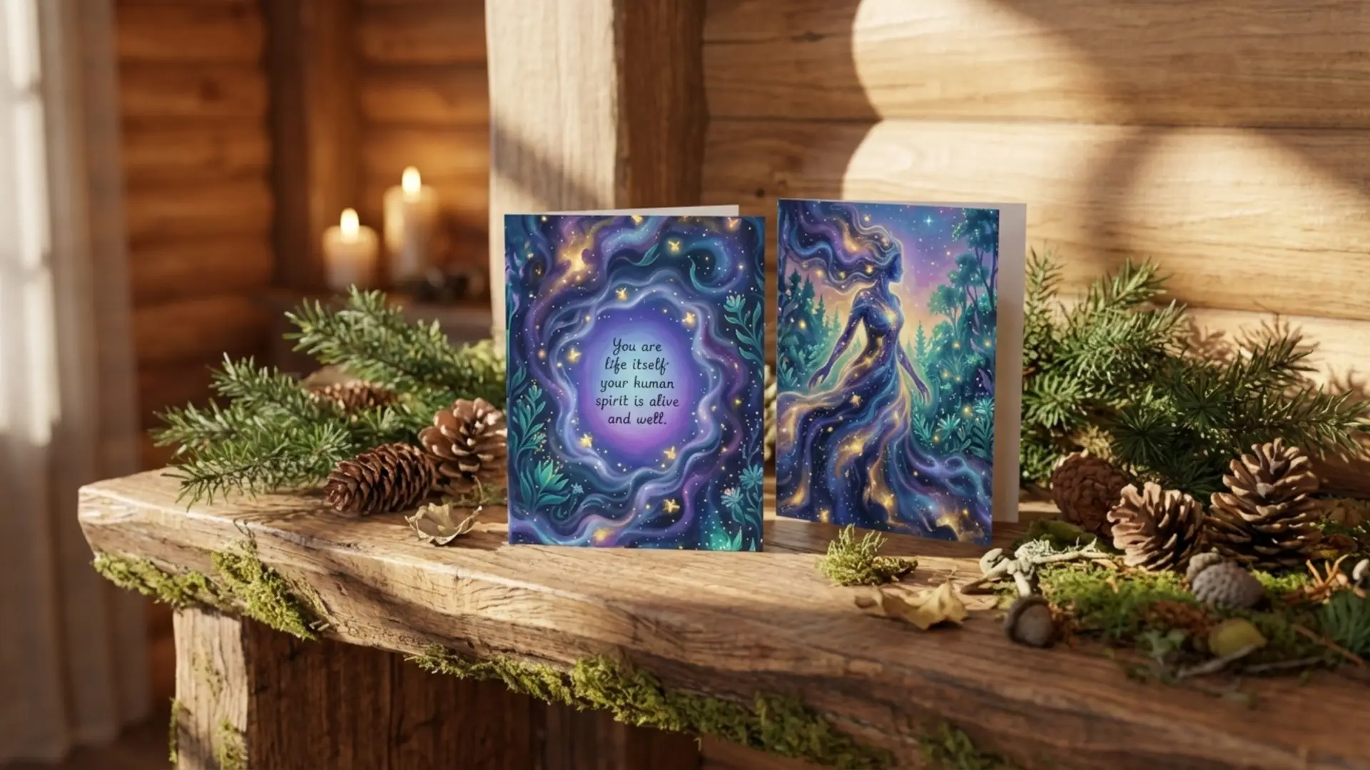 You are Life Itself | Spiritual Greeting Cards | Multiple Quantities