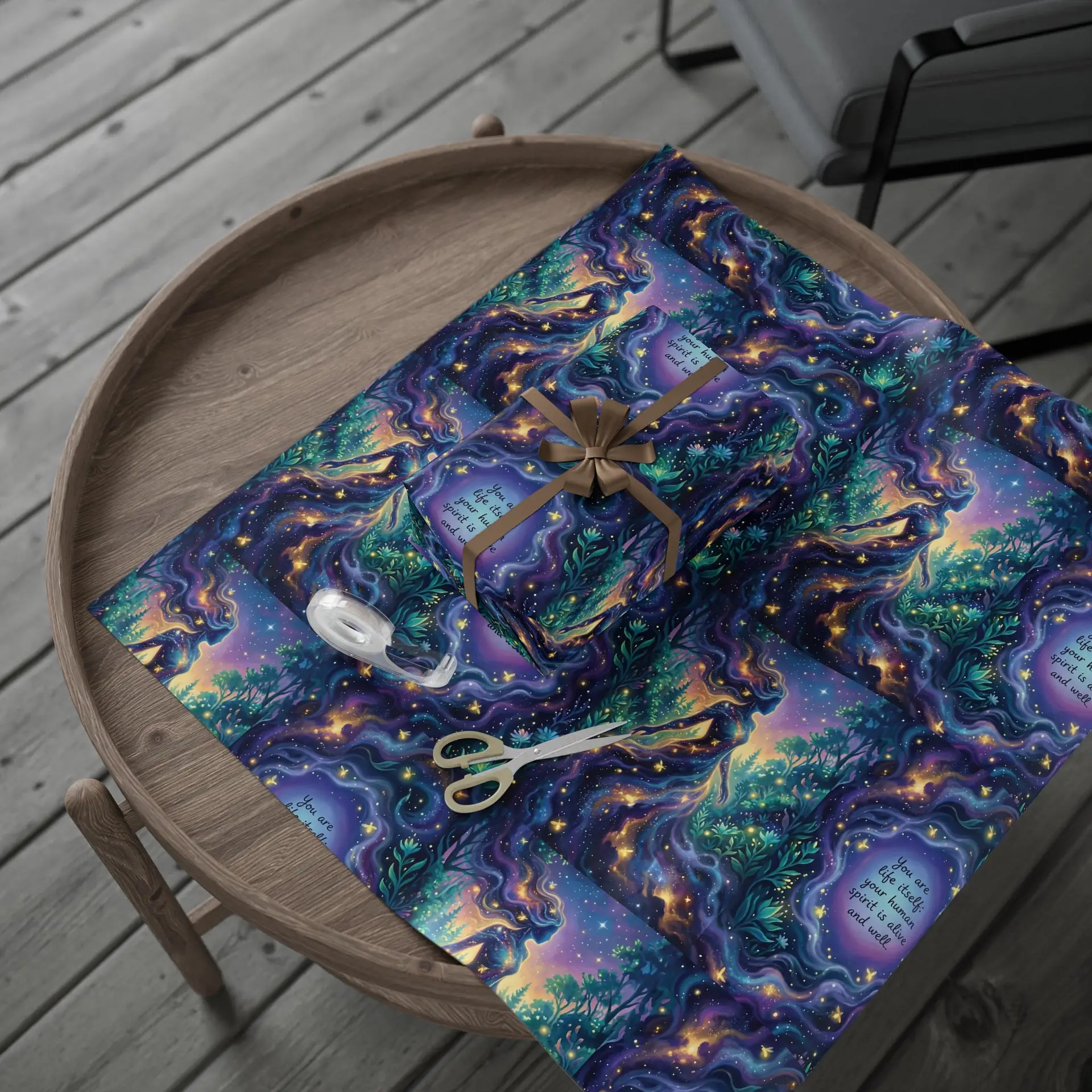 You are Life Itself | Spiritual Wrapping Paper | Multiple Sizes