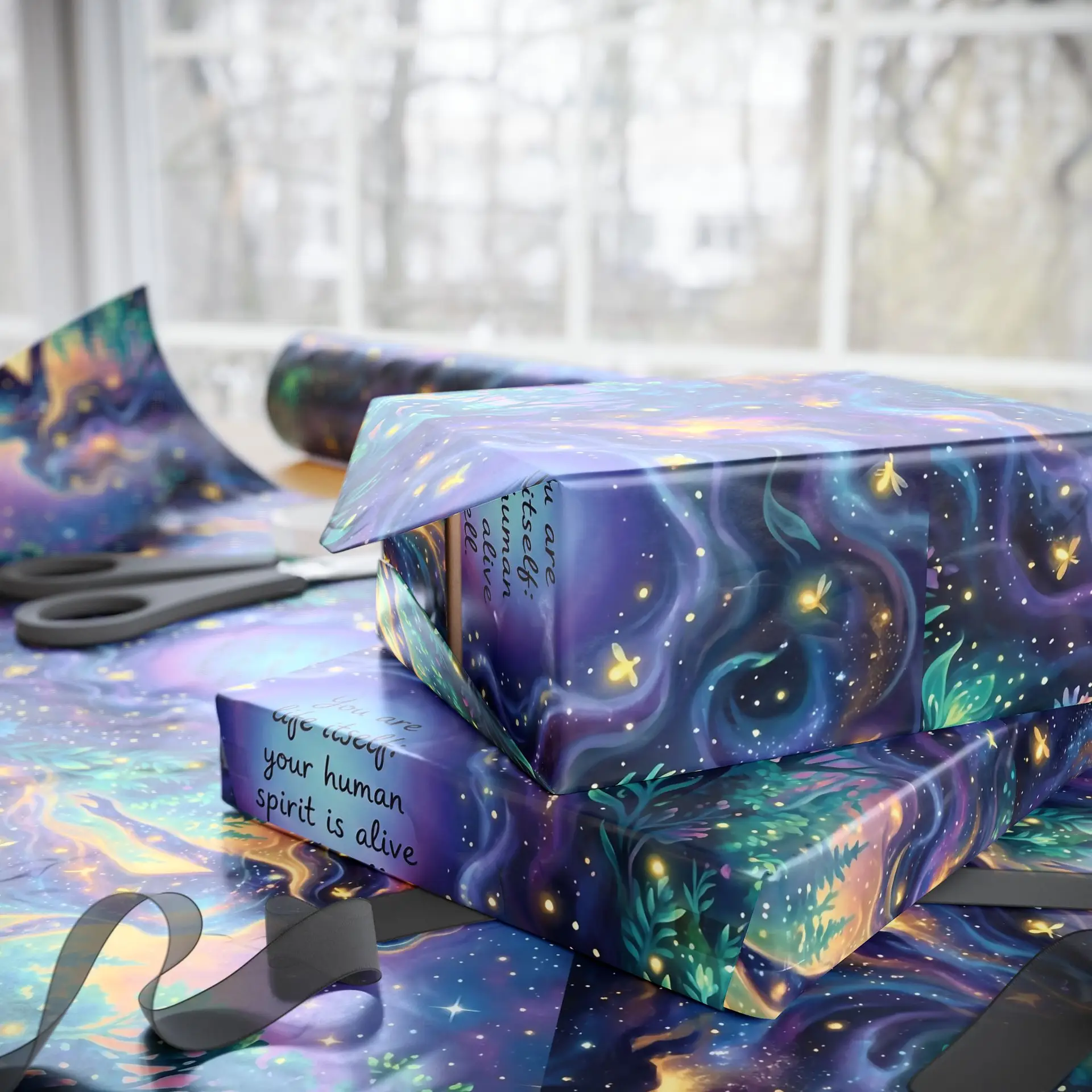 You are Life Itself | Spiritual Wrapping Paper | Multiple Sizes - Image 4