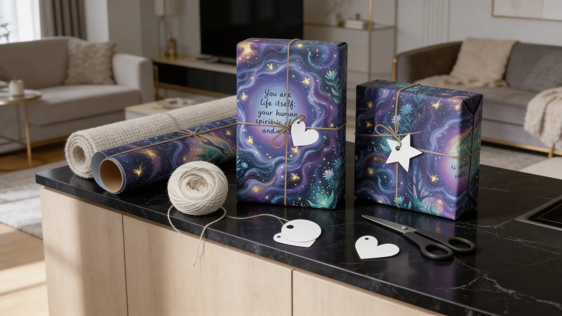 You are Life Itself | Spiritual Wrapping Paper | Multiple Sizes - Image 6