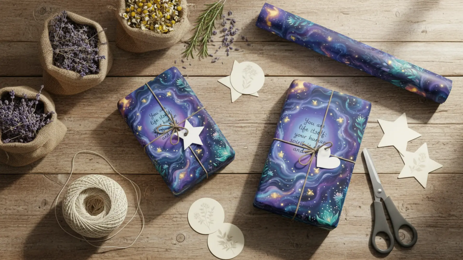 You are Life Itself | Spiritual Wrapping Paper | Multiple Sizes - Image 7