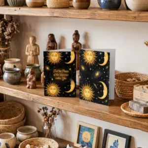Feel the Powerful Universe Greeting Card, Matching Envelopes, Multiple Quantities