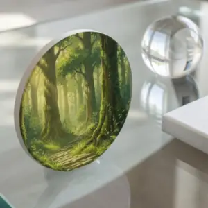 Life Gives Clarity and Insight Ceramic Coaster