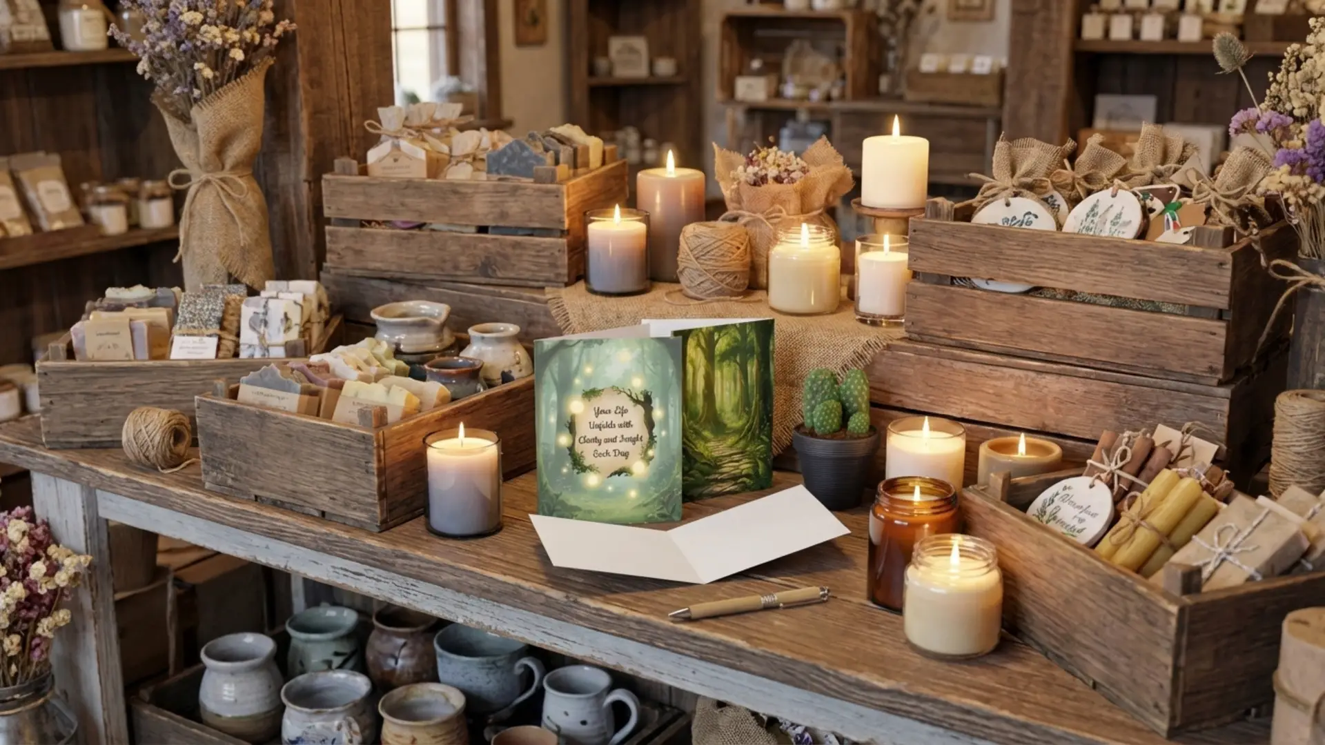 Spiritual Greeting Cards | Multiple Quantities | Life Gives Clarity and Insight