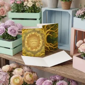 Love Is in Your Being Greeting Card, Matching Envelopes, Multiple Quantities