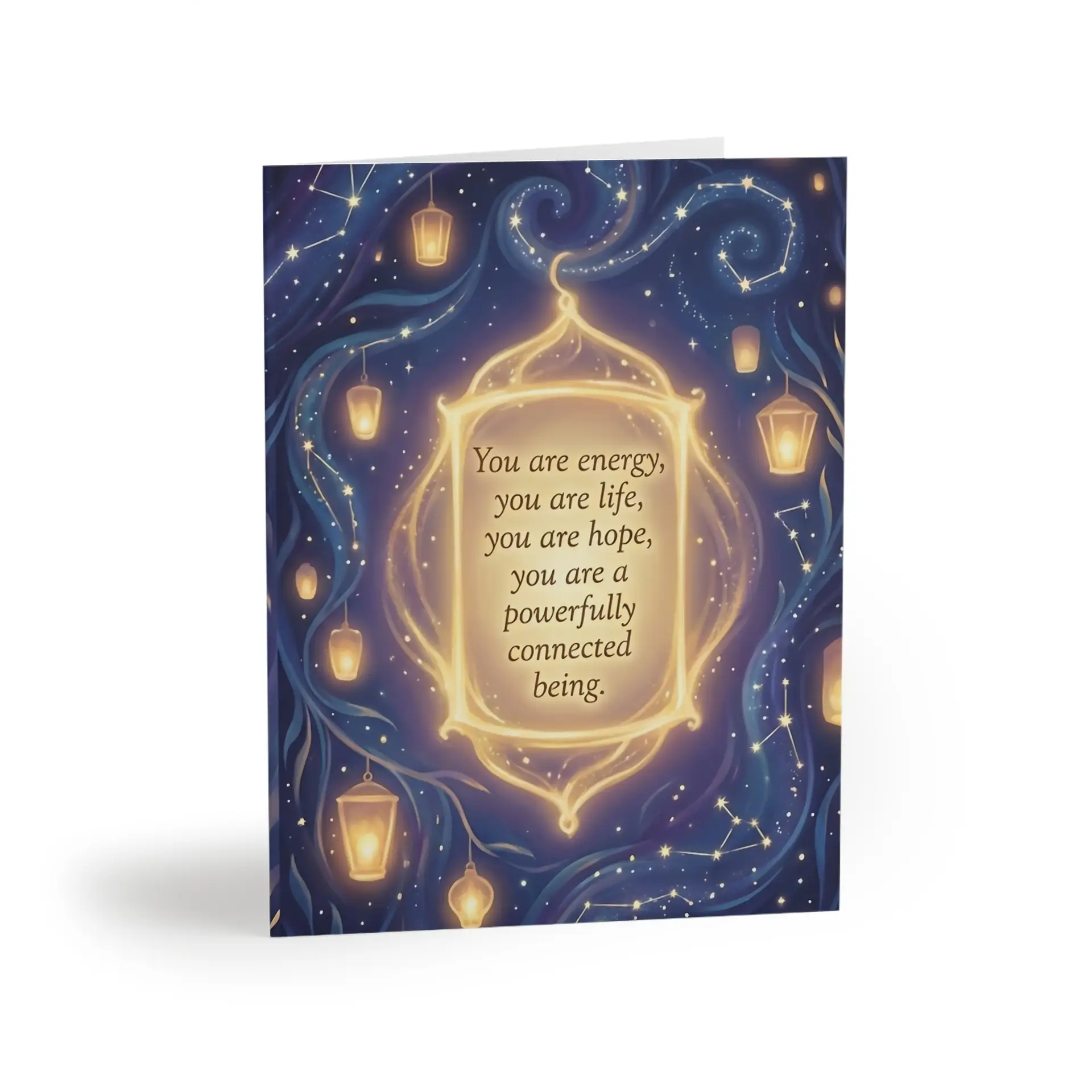 You are Energy and Life | Spiritual Greeting Cards | Multiple Quantities - Image 6