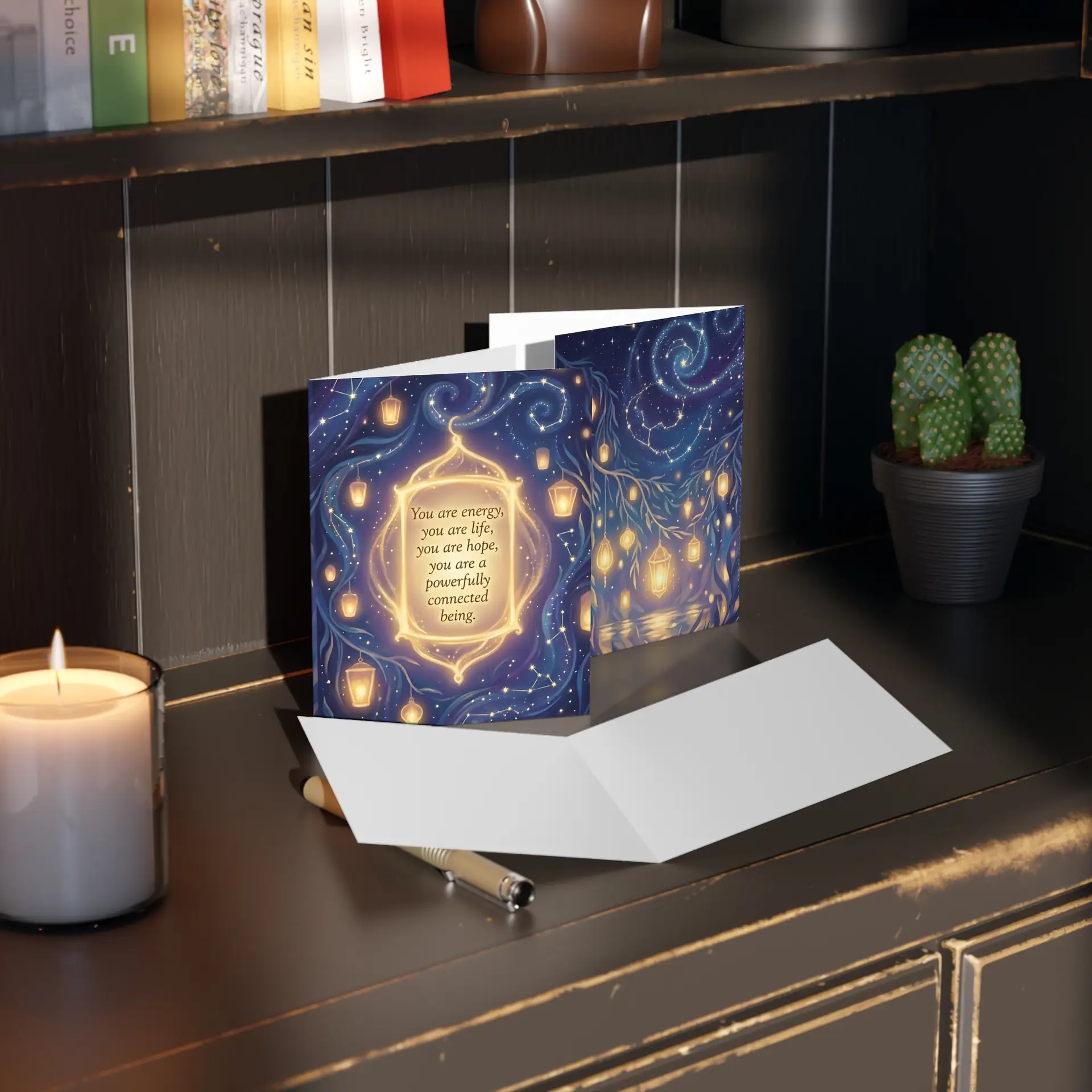 You are Energy and Life | Spiritual Greeting Cards | Multiple Quantities - Image 7