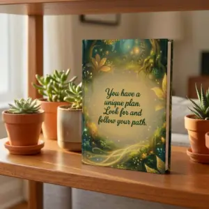You Have a Unique Plan Hardcover Journal, Matte Finish, Lined Pages
