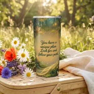 You Have a Unique Plan Stainless Steel Tumbler, 20 oz